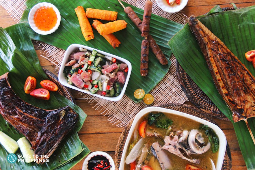 Local cuisine in the Philippines