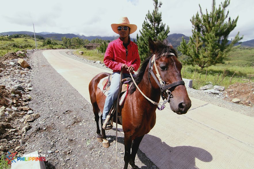 Horseback riding at Dahilayan Adventure Park in Cagayan de Oro