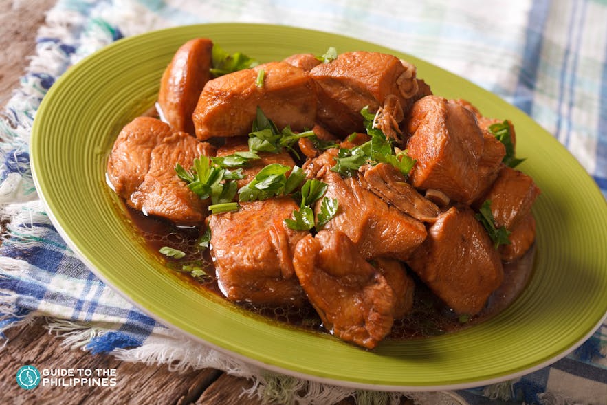 Chicken Adobo in the Philippines