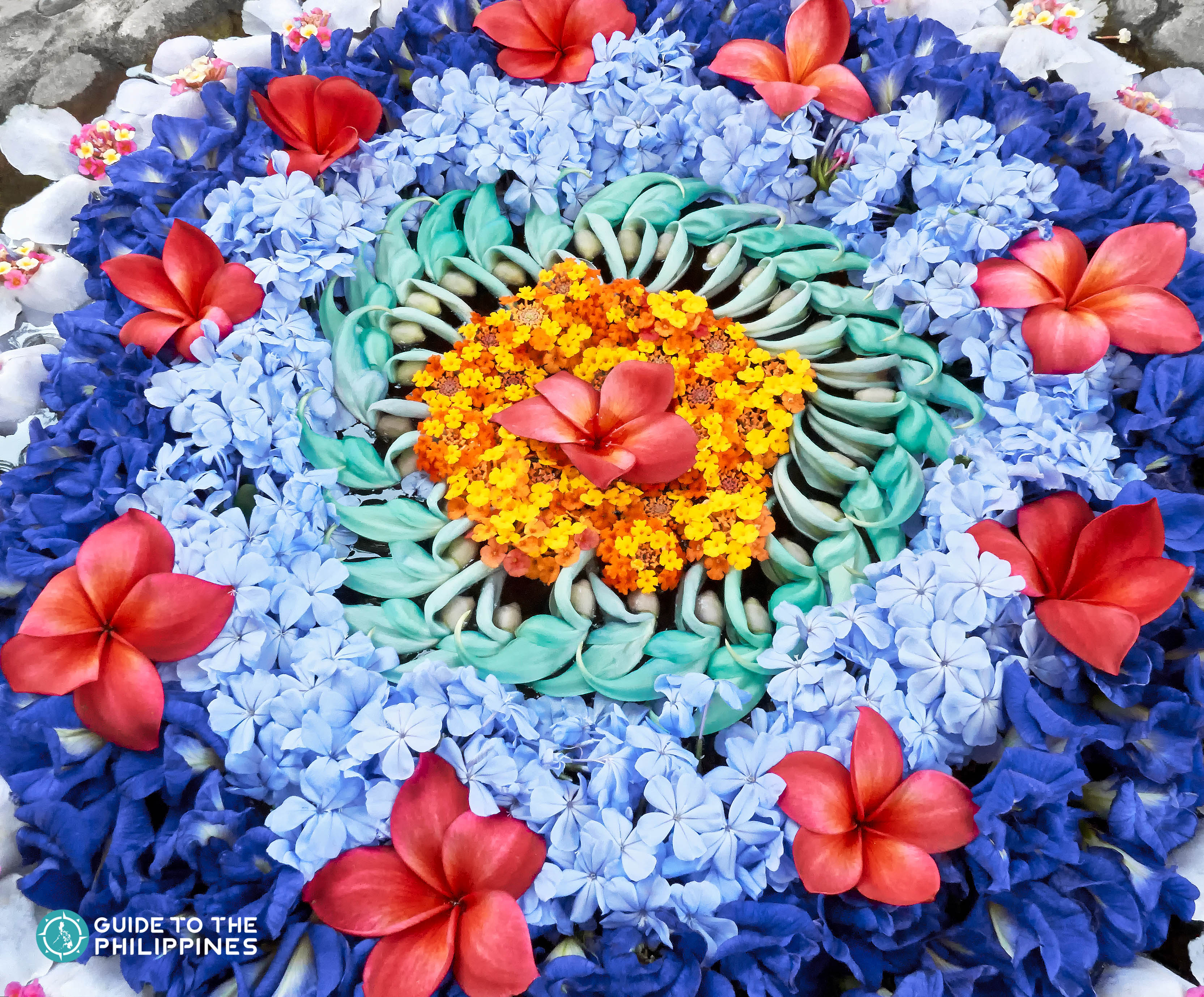 Floral arrangement at Baker's Hill in Puerto Princesa
