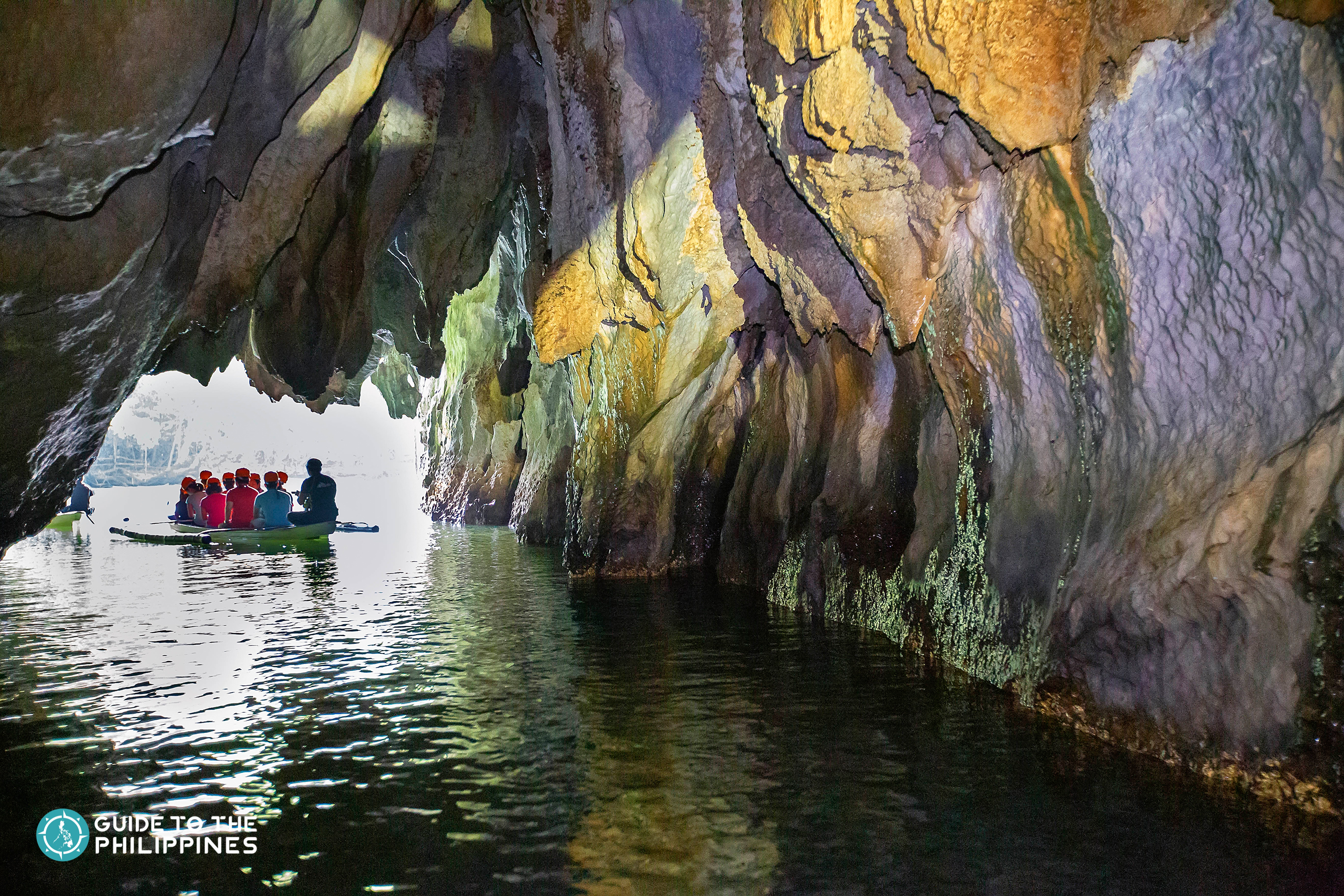 Inside the Puerto Princesa Underground River in Palawan