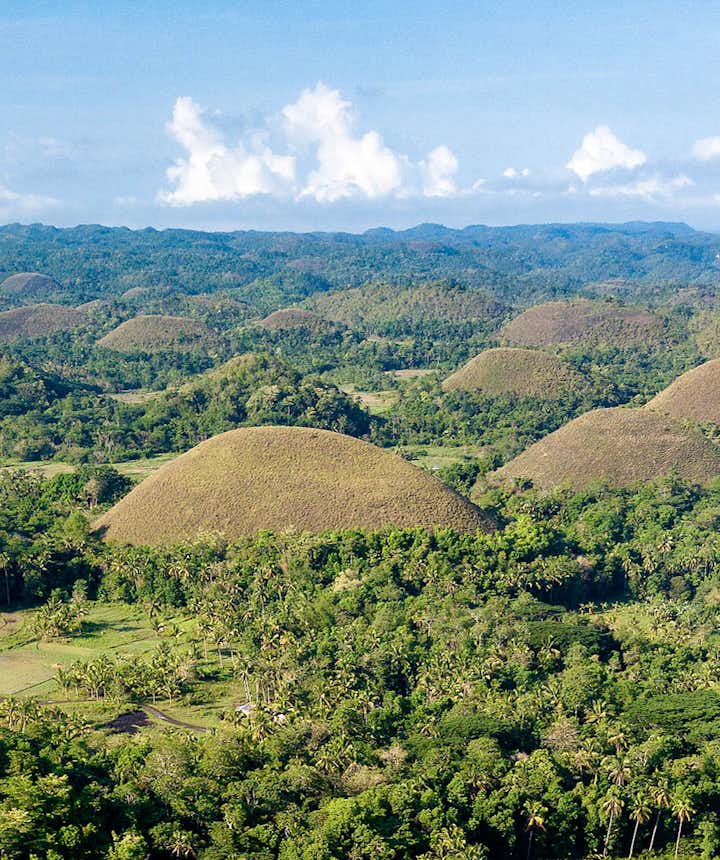 The amazing Chocolate Hills in Bohol, Philippines