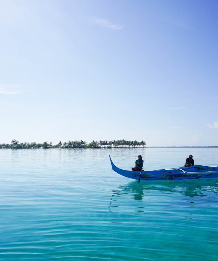 Boatmen on Sangay Siapo Island in Tawi-Tawi
