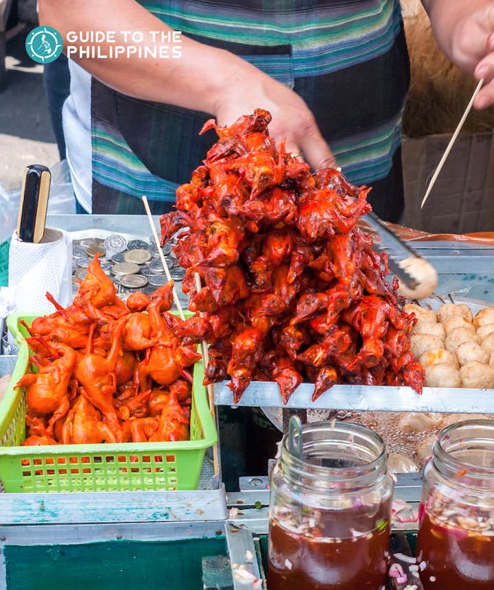Street food in the Philippines