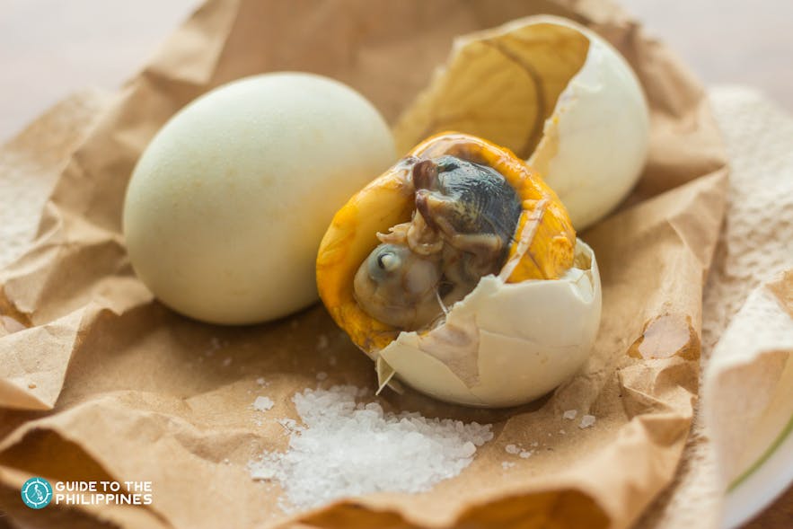 Balut is an iconic street food in the Philippines