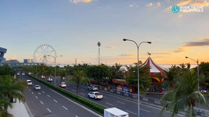 View from SM Mall of Asia