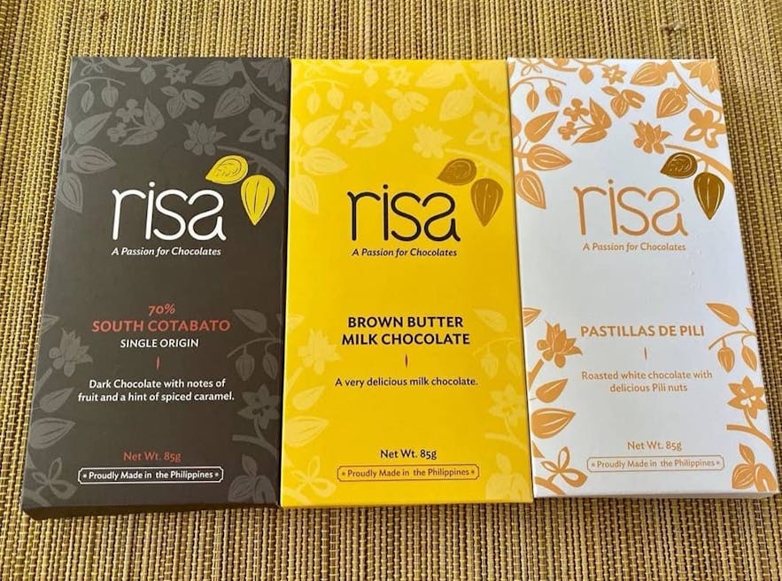 Chocolate products from Risa