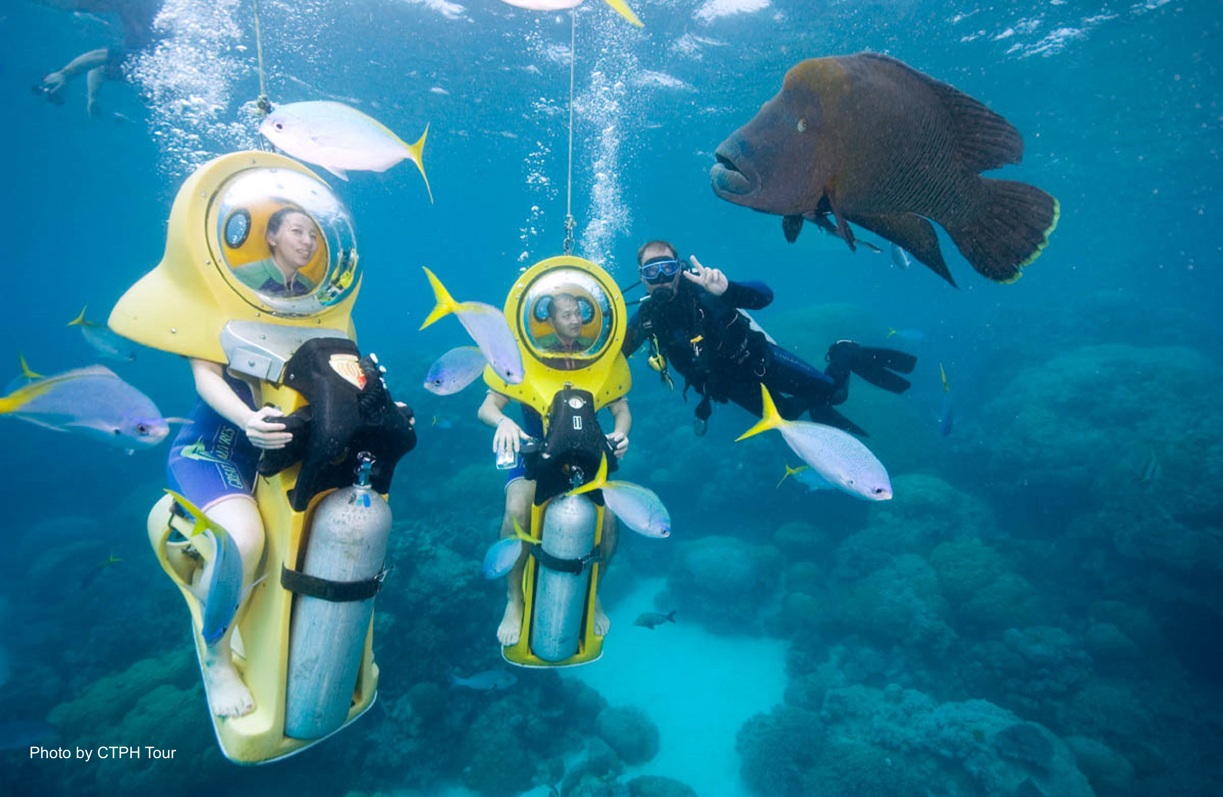Boracay Underwater Scooter with Diving Equipment & Instru...
