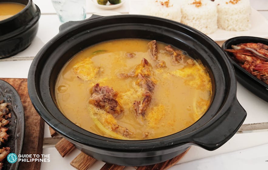 Kansi, another popular dish in Bacolod