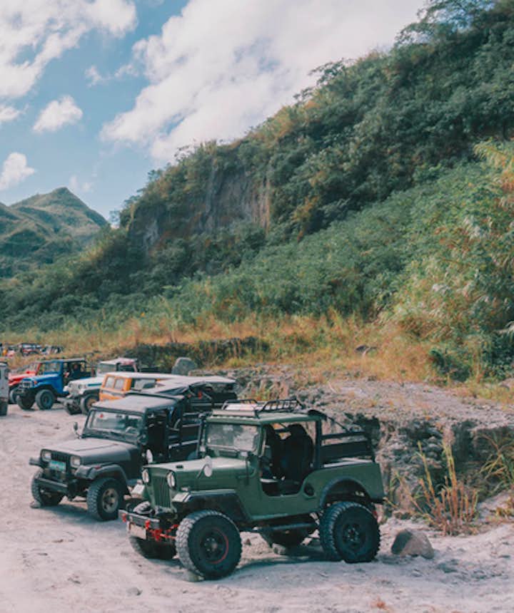 4x4 ride in Pampanga to Mt. Pinatubo 