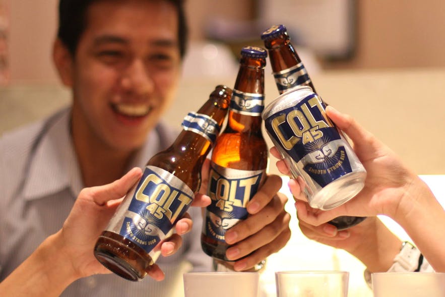 Colt 45 beer in the Philippines