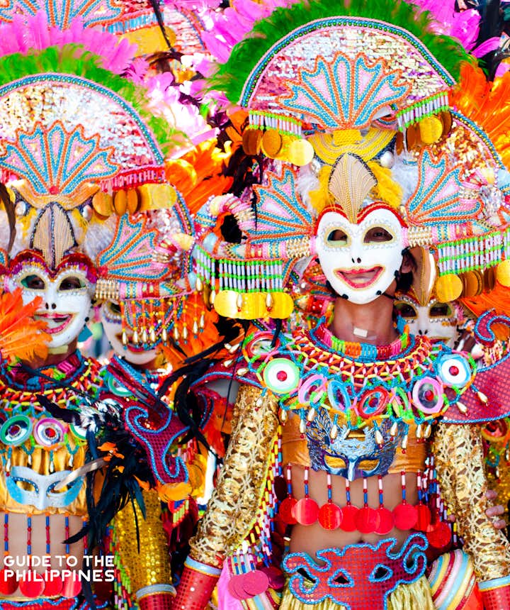 Colorful Masskara Festival in Bacolod City
