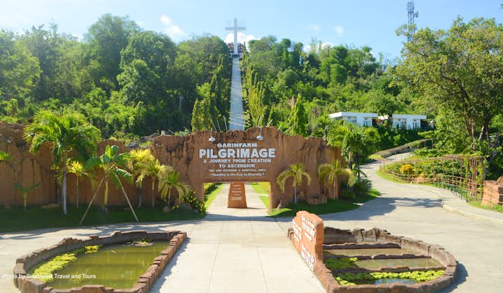 The entrance to Garin Farm, a popular pilgrimage site in Iloilo