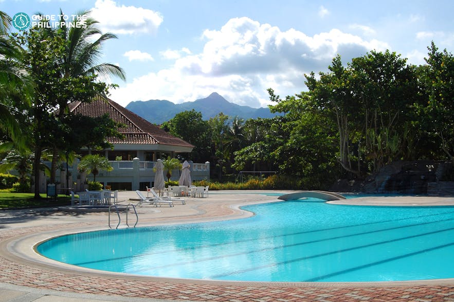 Poolside resort in Batangas
