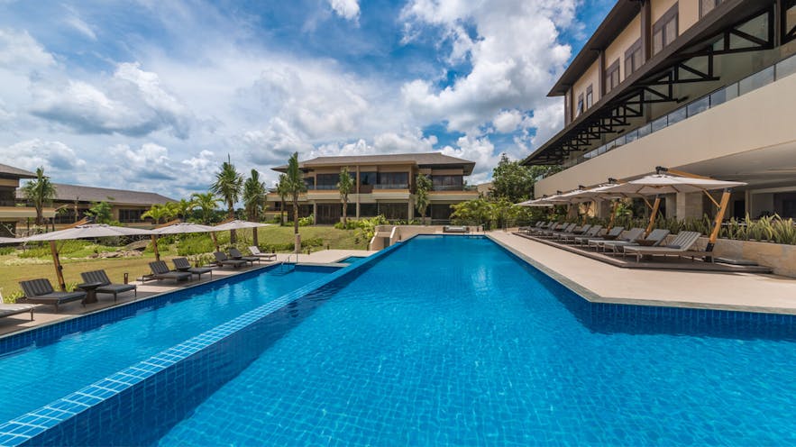 Big pool area of Anya Resort & Residences