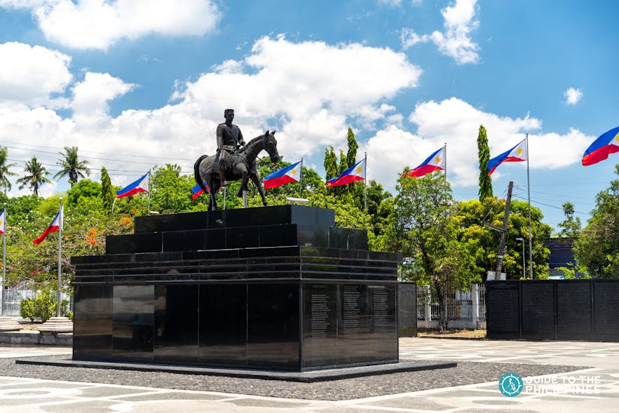Statue of Aguinaldo in Kawit Cavite