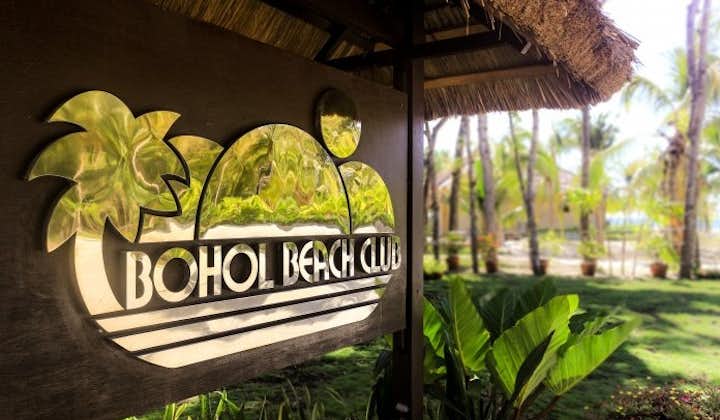 Bohol Beach Club Resort signage