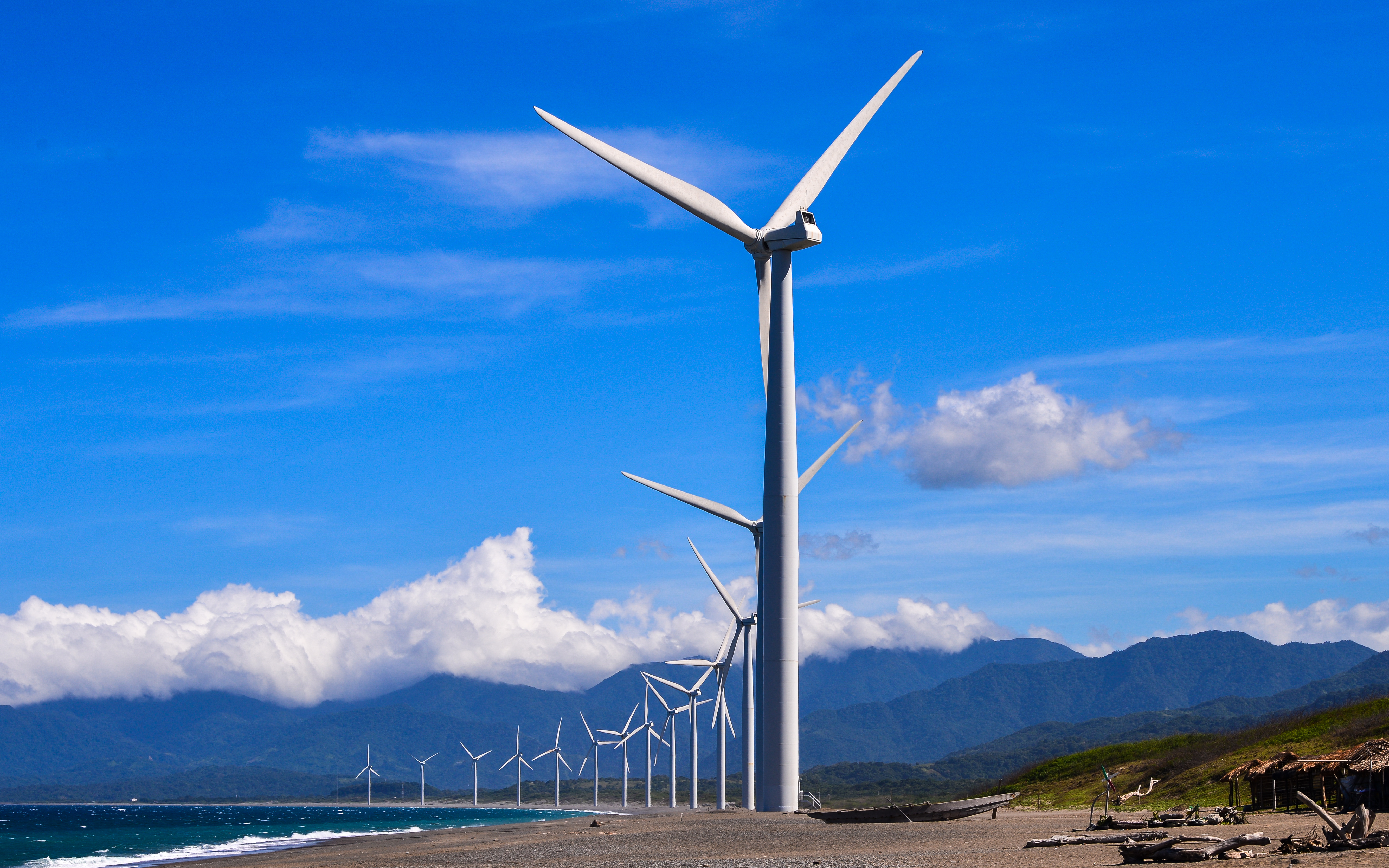 Bangui Windmills is one of the top tourist spots in Ilocos Norte
