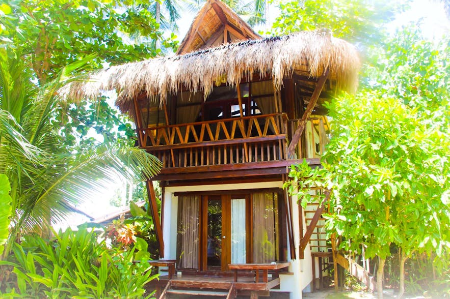Hut in Harana Surf Resort in Siargao