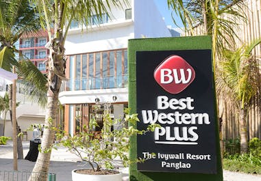 Entrance sign of Best Western Resort in Panglao Bohol
