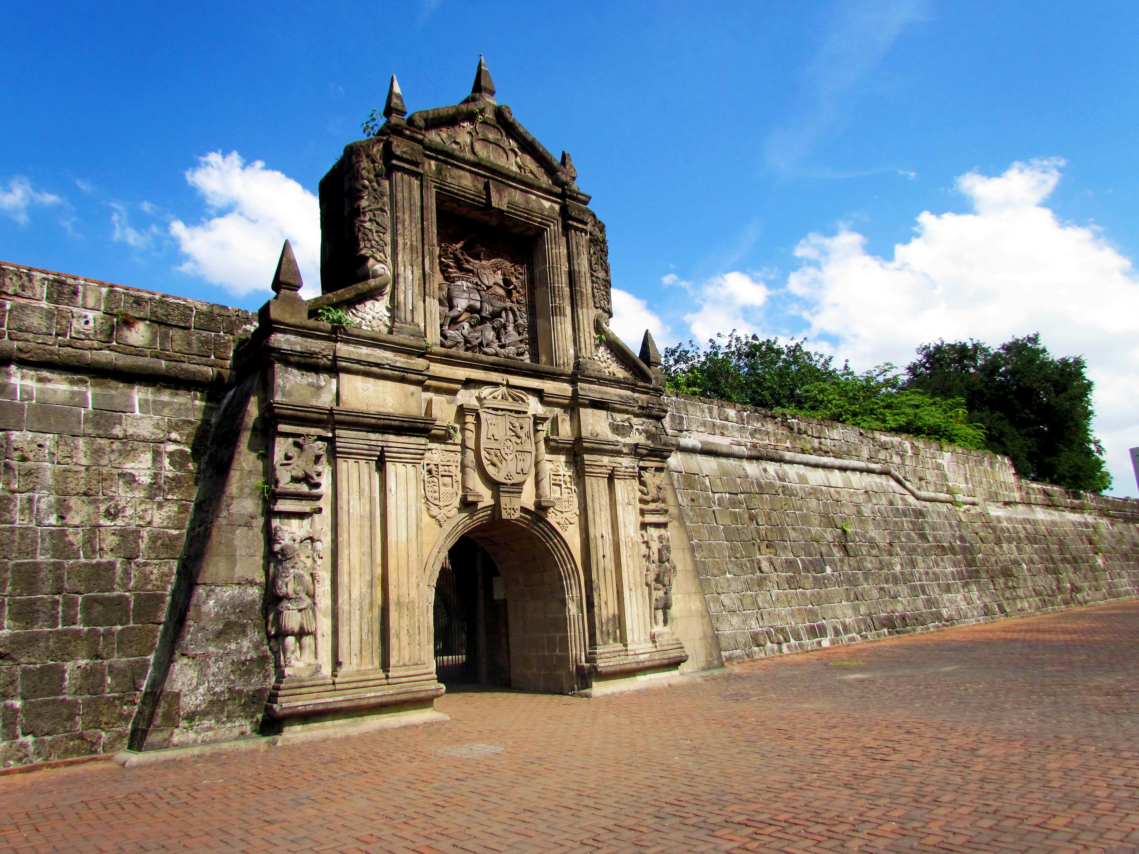 Entrance to Fort Santiago in Intramuros, Manila