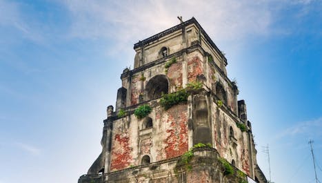 Sinking Bell Tower in Laoag, Ilocos Norte