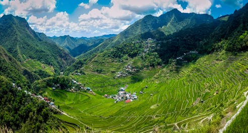 Breathtaking view of the rice terraces in Banaue