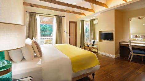 Deluxe bedroom in Mithi Resort and Spa in Bohol