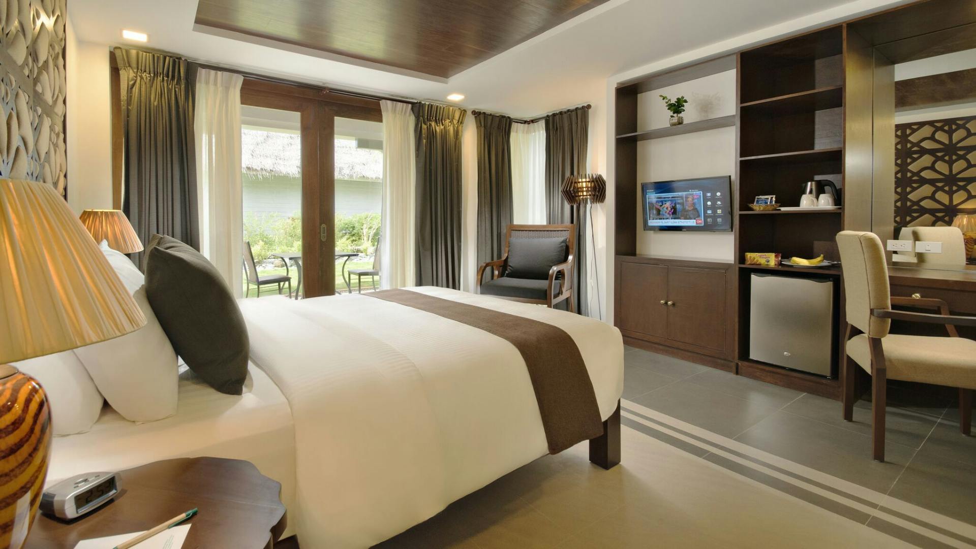 Superior bedroom at Mithi Resort