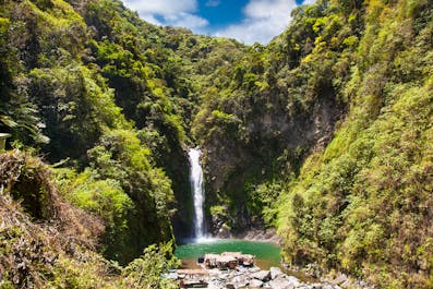 Beautiful Tappiya Waterfalls in Banaue