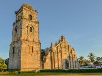 Sunrise over Paoay Church in Laoag