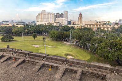 City view of Manila from Intramuros
