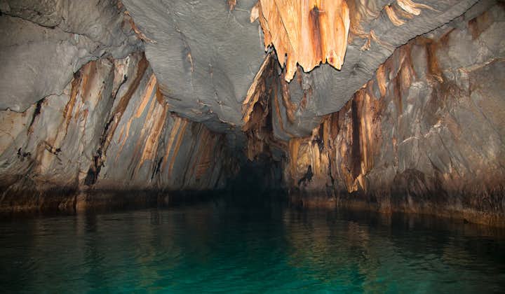 Rock formations inside Puerto Princesa Underground River