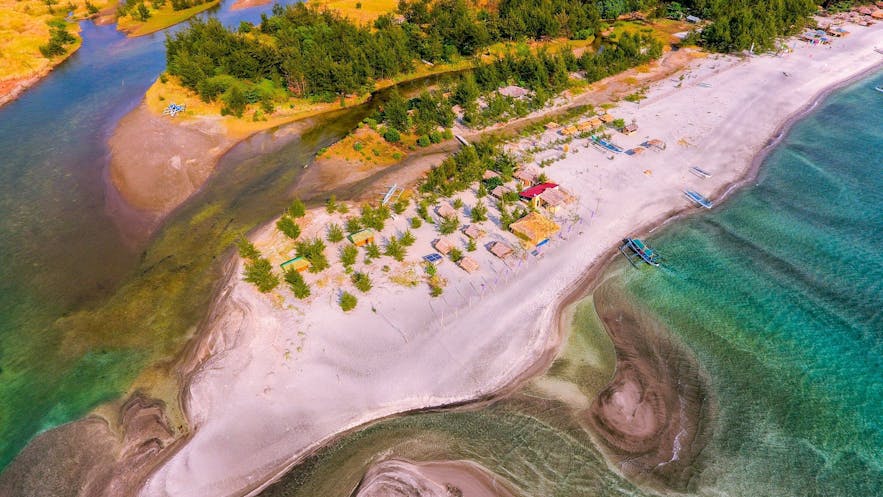 Aerial view of All Blue Nature Resort in Zambales