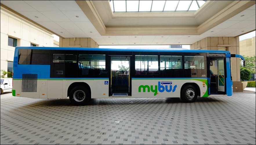Shuttle of myBus in Cebu