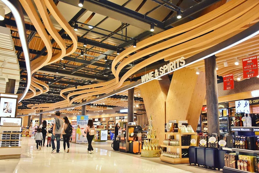 Shopping area in Mactan Cebu International Airport