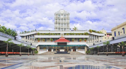 Facade of Basilica Minore Del Santo Nino in Cebu