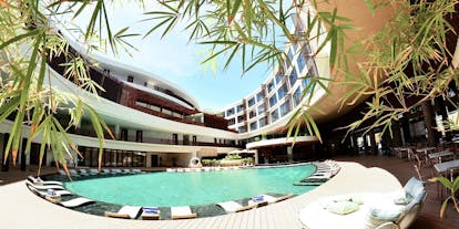 Pool area of Hue Hotel Boracay