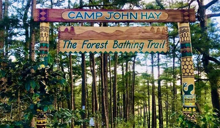 Entrance Signage of Camp John Hay Forest Bathing Trail