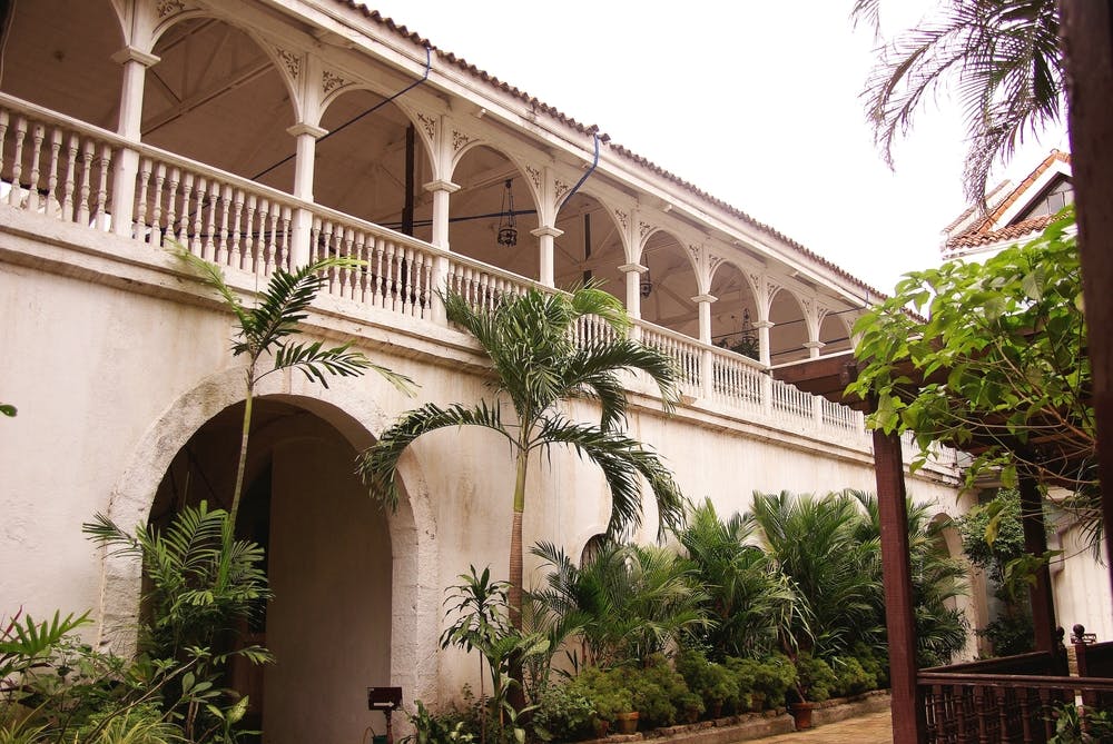 Spanish style structure of Casa Manila