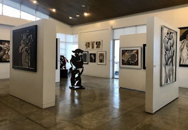 Some of the works of Benedicto Reyes Cabrera in BenCab Museum