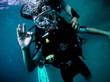 Dive session in Mactan Cebu