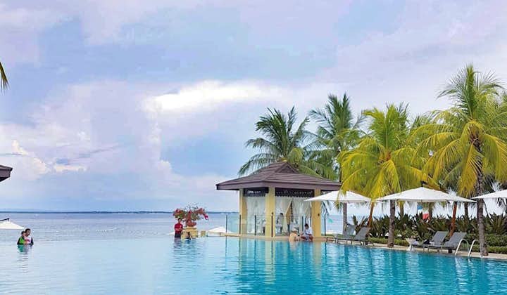 Main pool area of Crimson Mactan Resort