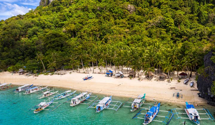 Seven Commandos Beach in El Nido Palawan