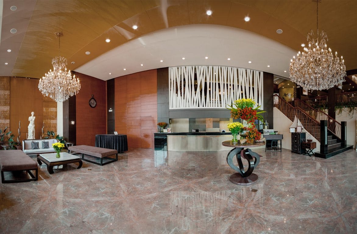 Reception of Venus Parkview Hotel Stay