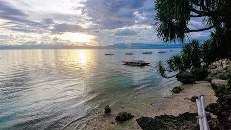 Beach near the Cebu Seaview Dive Resort