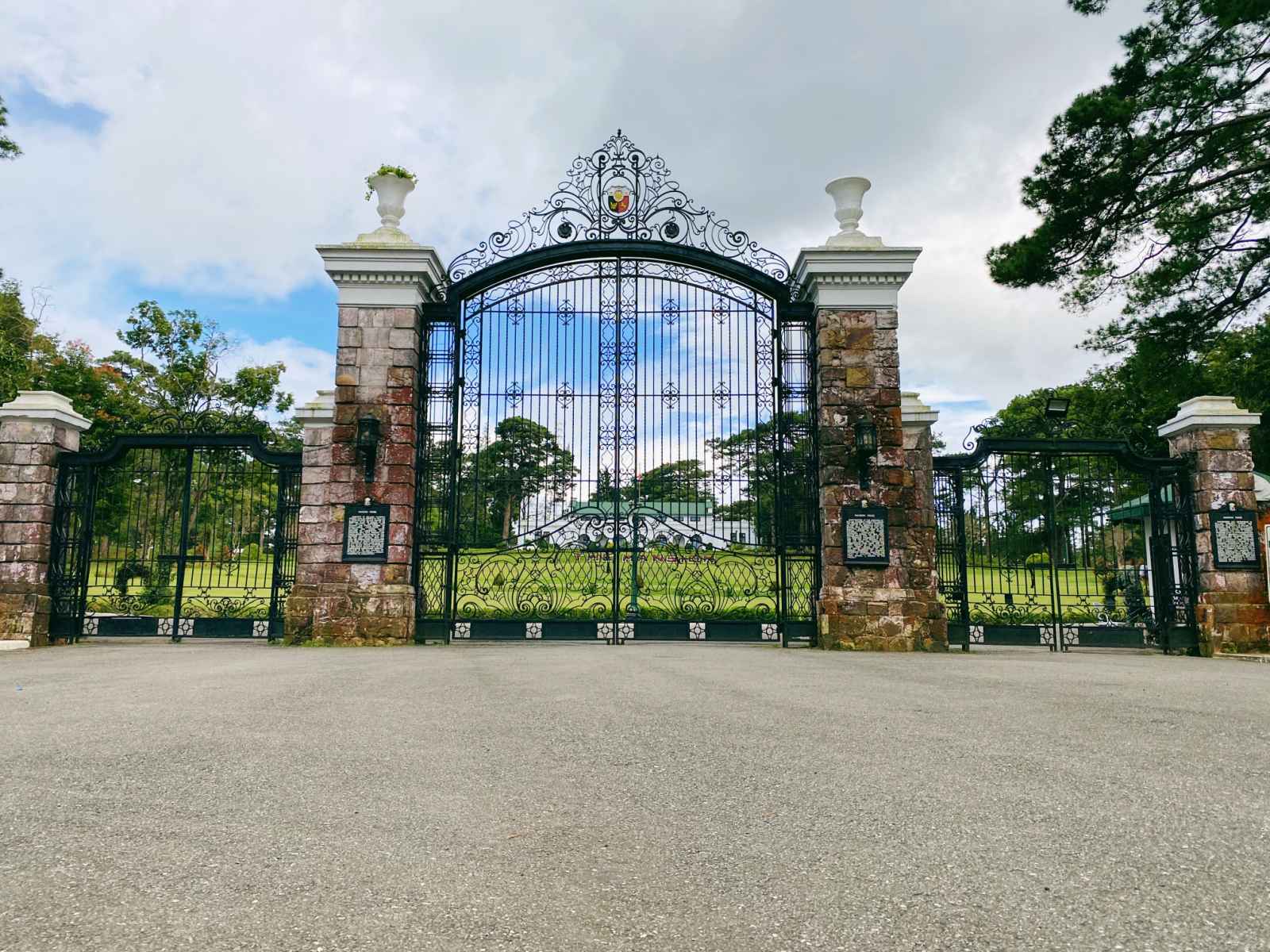 Gate of The Mansion in Baguio