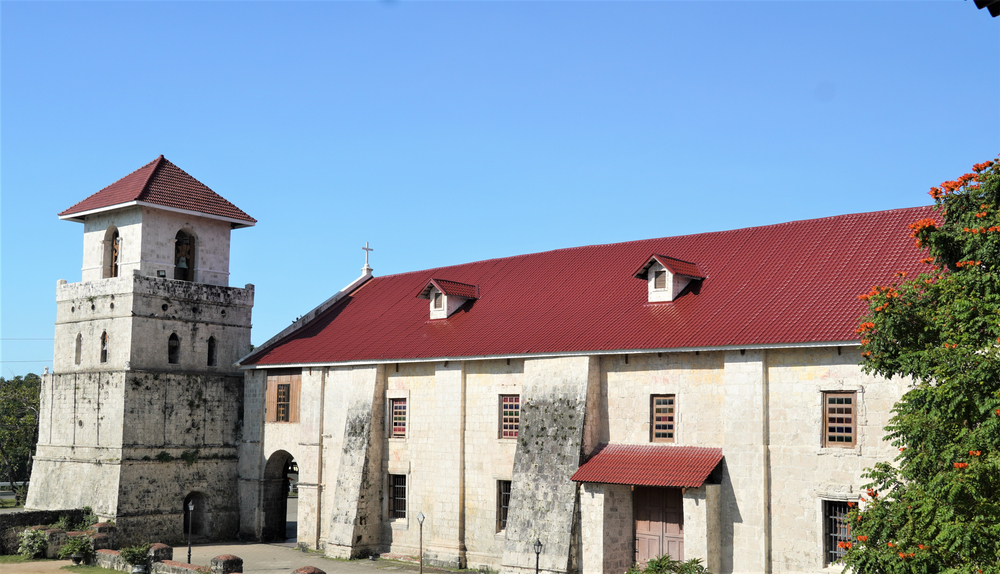 Stone architecture of Baclayon Church in Bohol
