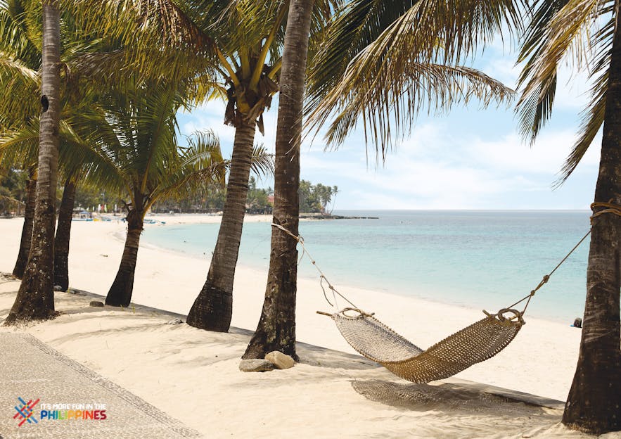A hammock by Saud Beach in Pagudpud, Ilocos Norte