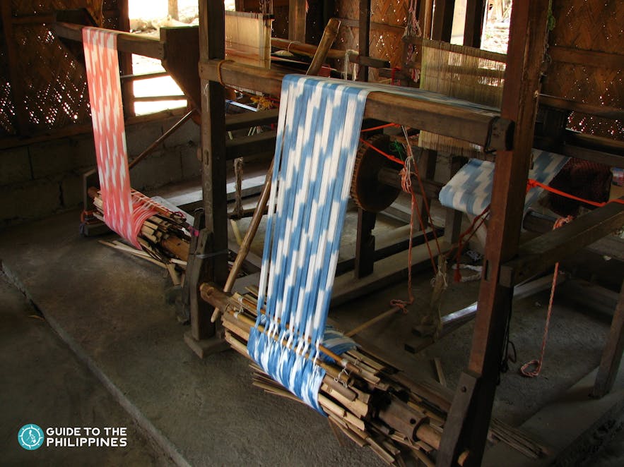 Weaving looms in Vigan, Ilocos Sur